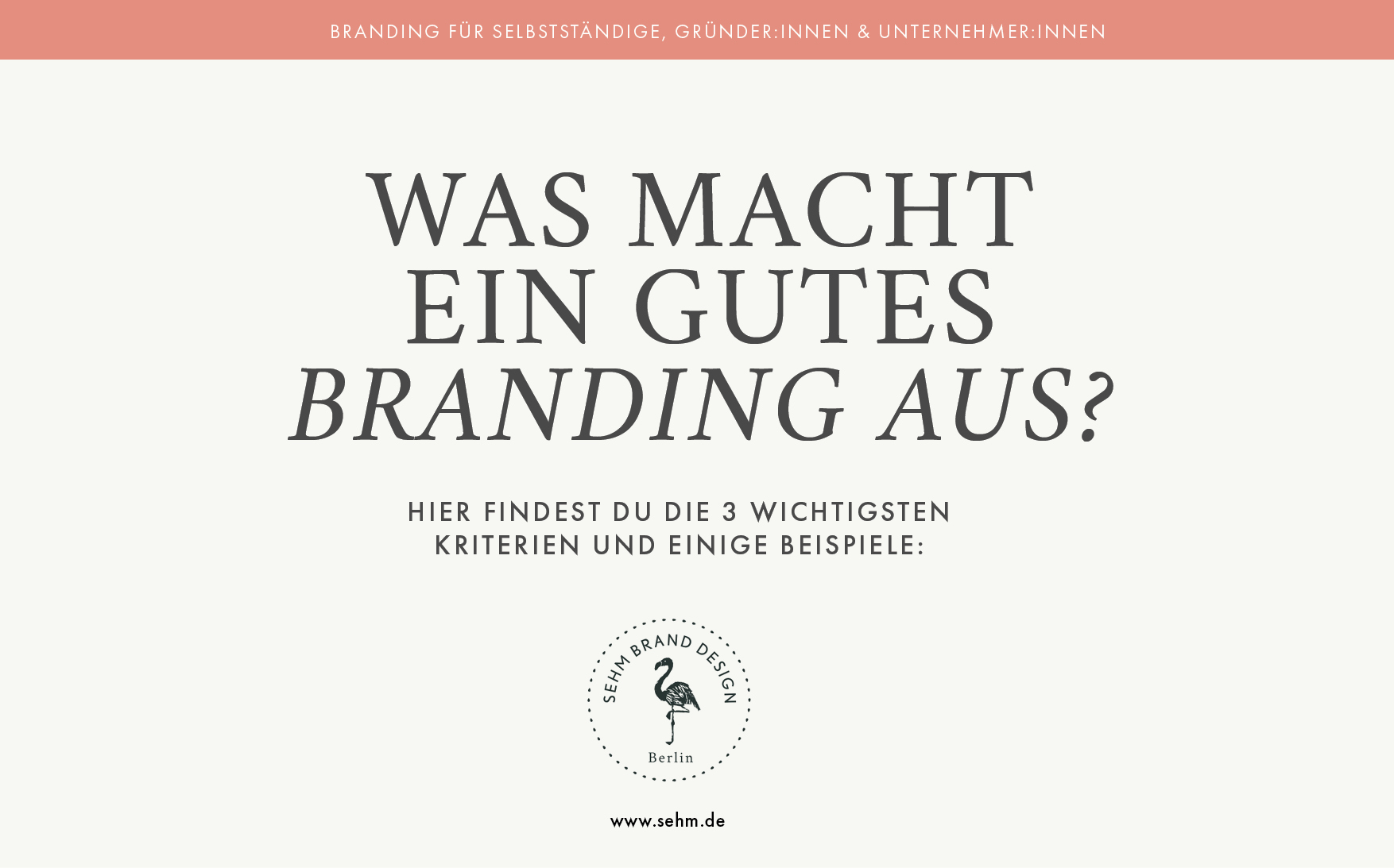 was macht ein gutes branding aus