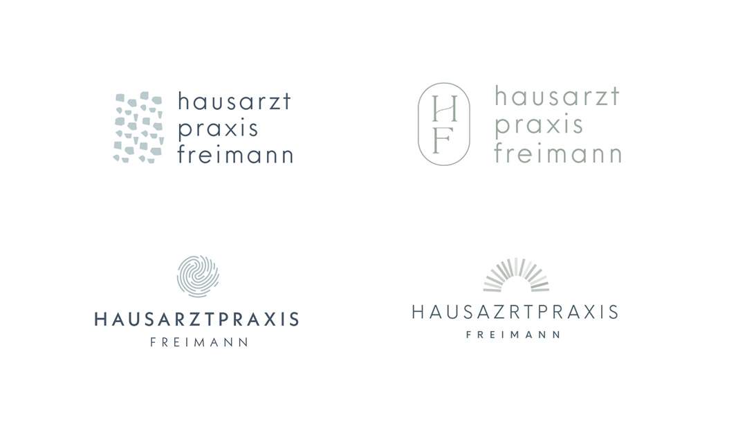 Logo Entwürfe Hausarztpraxis