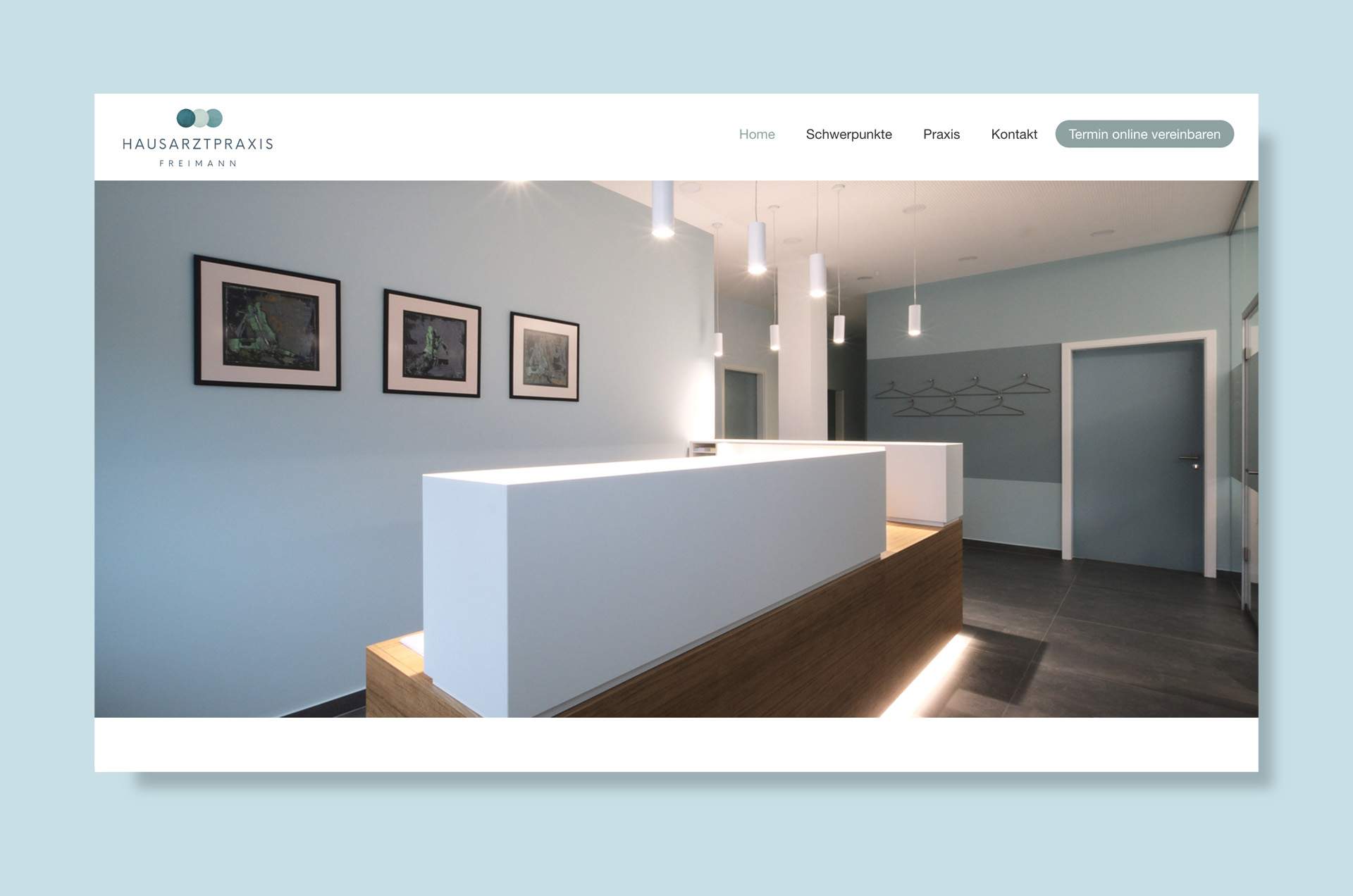 Webdesign für Praxis für Psychotherapie und Coaching