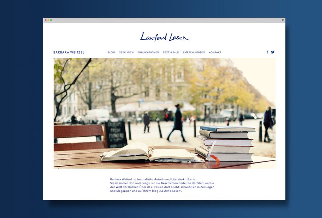 Webdesign Musikerin