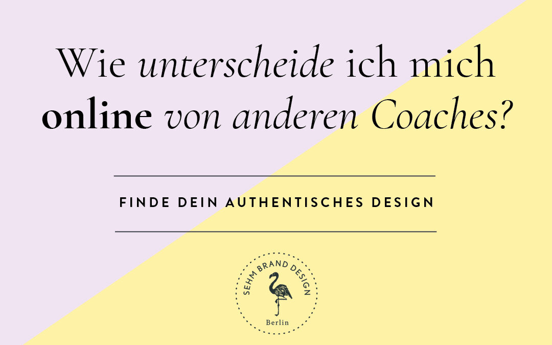 Wie unterscheide ich mich online von anderen Coaches?